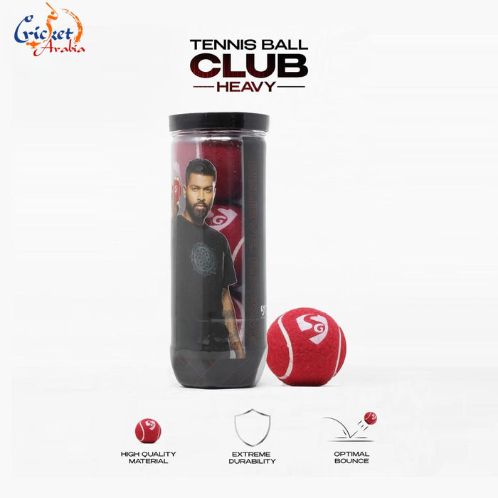 SG Club Heavy Tennis Ball - 3pc