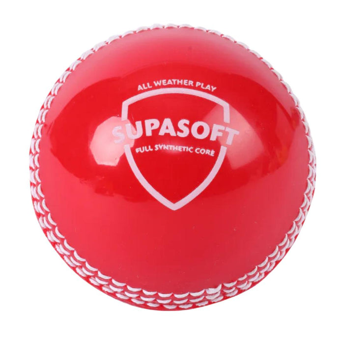SG Supasoft Red Synthetic Cricket Ball