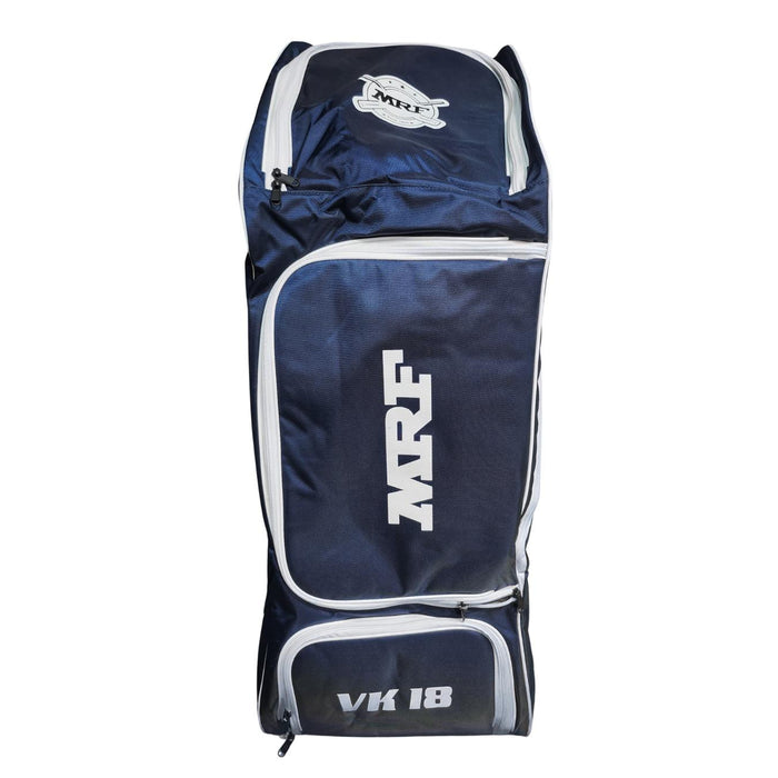 MRF VK 18 Senior Royal Blue Cricket Kit Bag With Wheels