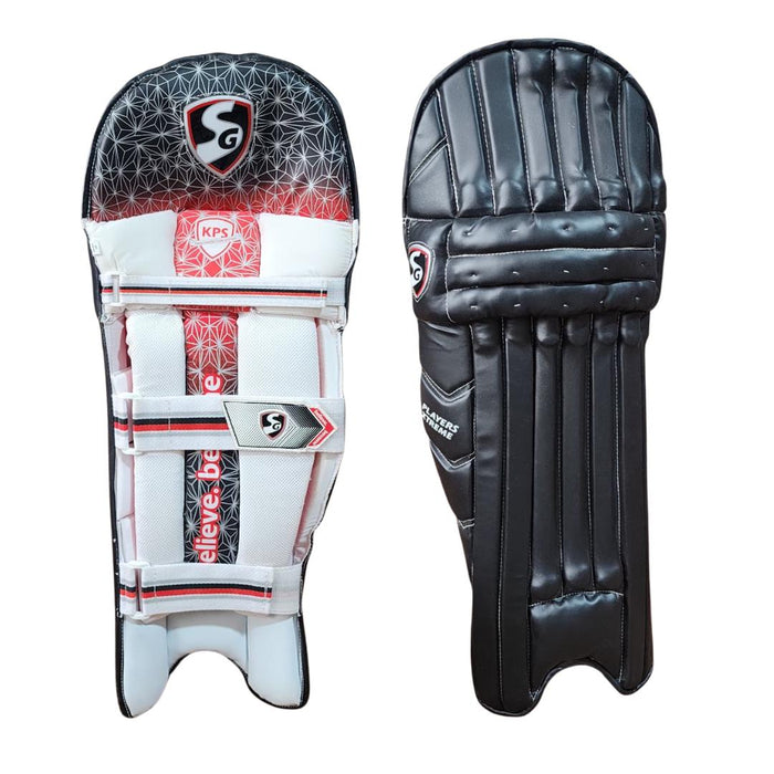 SG Players Xtreme Batting Leg Guard Adult Black