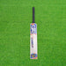 CA Gold Champ junior tennis ball cricket bat back view with black grip and Champions graphic