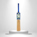CA Gold Speed coconut wood bat front face and blue handle grip