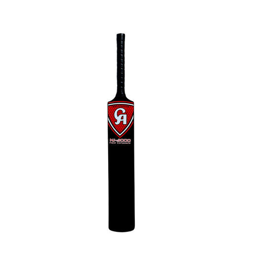 CA NJ-3000 fibre composite cricket bat front face with red and white branding