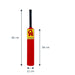 CA NJ-5000 bat dimensions - 85 cm overall and 56 x 11 cm blade