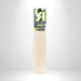 Close view of the CA Pro Force 10000 cricket bat front face branding