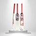CA Pro Force 12000 cricket bat showing side, front and back views