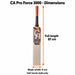 CA Pro Force 3000 cricket bat - full length 87 cm and blade width 11 cm, soft tennis balls only