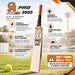 CA Pro Force 3000 bat feature guide stating soft tennis balls only, not for hard tennis balls or leather cricket balls