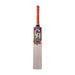 CA Pro King tennis ball cricket bat front face with orange grip
