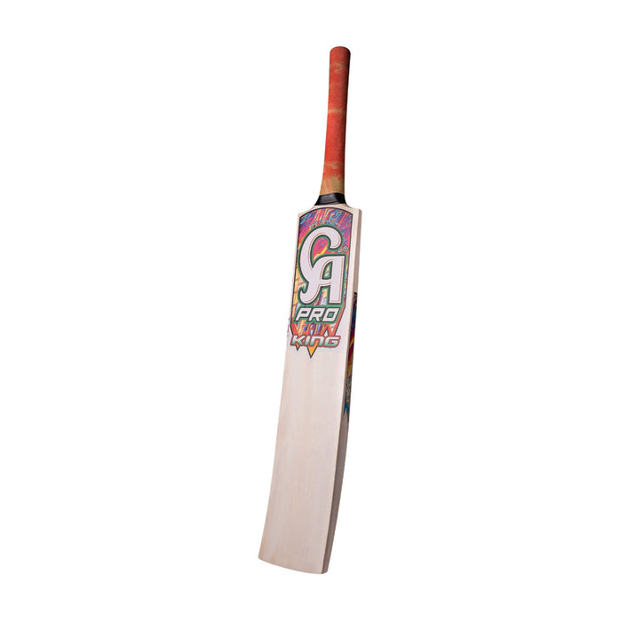 CA Pro King tennis ball cricket bat angled front view