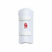 CA Somo white forearm guard showing red Somo logo and adjustable white straps