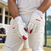 MRF Genius Grand Edition 1.0 batting gloves worn while holding a bat