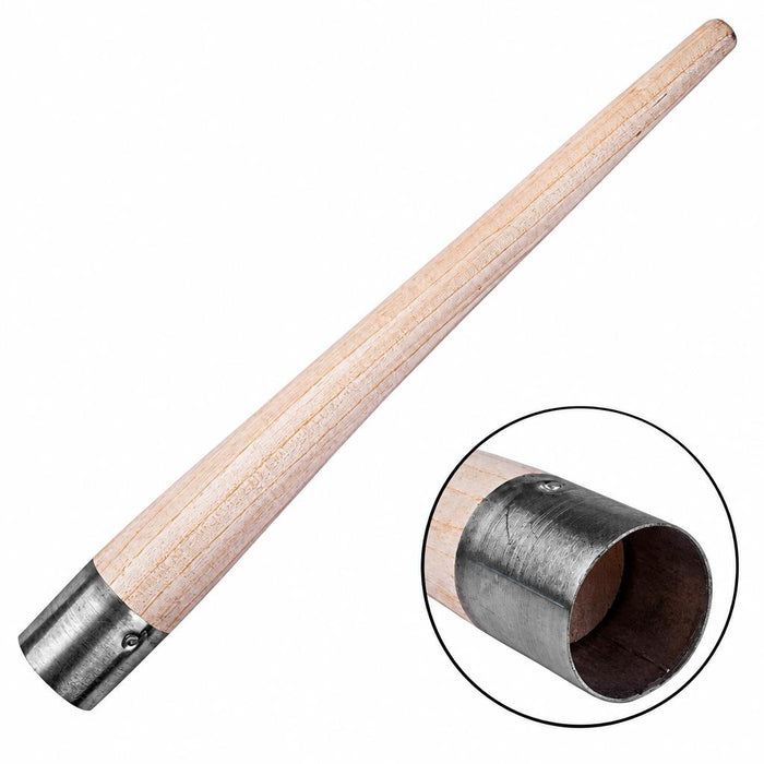 Cricket grip cone with close-up of hollow metal sleeve