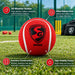 SG Spark red cricket ball features: All-Weather Rubber, Ultra-Dense Core, Seamless Construction and High-Visibility Colour