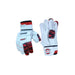 MRF Champ white red and black cricket batting gloves - product view 1