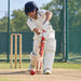 MRF Genius Master Class Harrow cricket bat used for batting practice