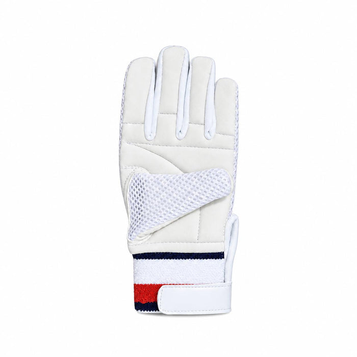 MRF Youth wicket keeping inner glove padded leather palm and adjustable hook-and-loop wrist closure