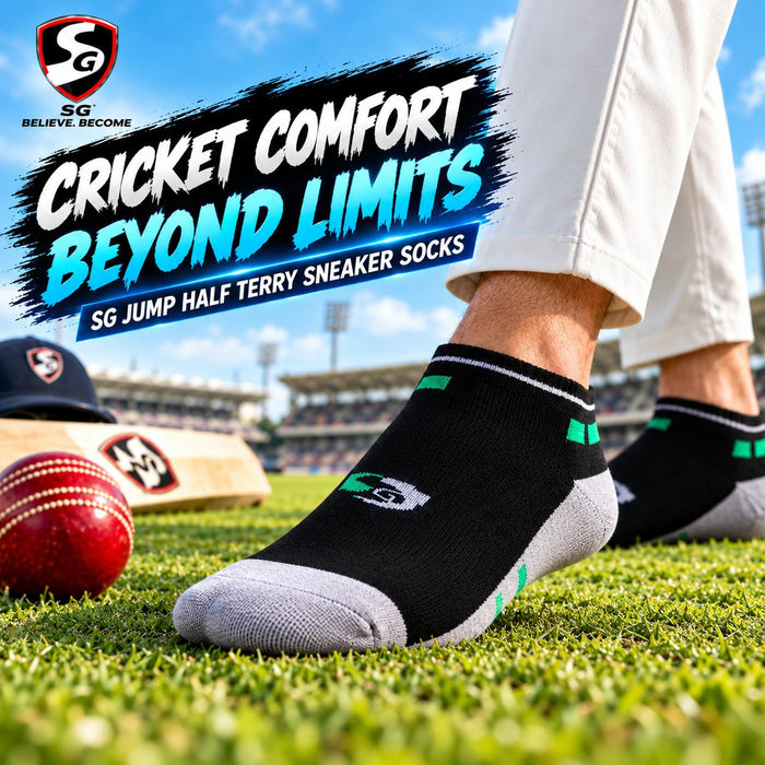 SG Jump black light grey cricket lifestyle