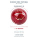 SG Shield 30 Red Youth Leather Cricket Ball - arrows showing ball diameter and circumference with per-ball weight
