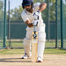 Adult cricketer using the SG Skipper Icon SH bat during practice in cricket nets