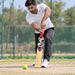 Adult cricketer using the SG T-800 SH bat during tennis-ball cricket practice