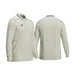Sportiff long sleeve cricket shirt showing the front and back