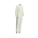 Sportiff long sleeve white collared cricket shirt and matching trousers