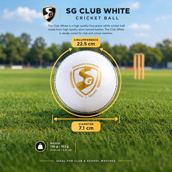 Square SG ball dimensions infographic