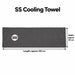 SS cooling towel dimensions - arrowed measurements