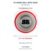 SS swing ball dimensions: diameter 6.7 cm, circumference 21 cm, weight 100-110 g