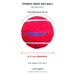 Tennex ball dimensions: diameter 6.3 cm, circumference 20 cm, weight 125-130 g per ball