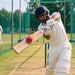 Tennex hard red cricket tennis ball used for batting practice in nets