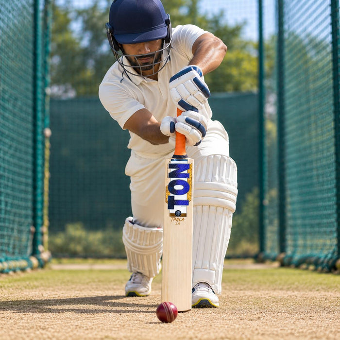 SS Thala 2.0 cricket bat in use