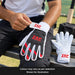 Adult fastening black ZAP tennis cricket glove wrist strap, colour varies as selected