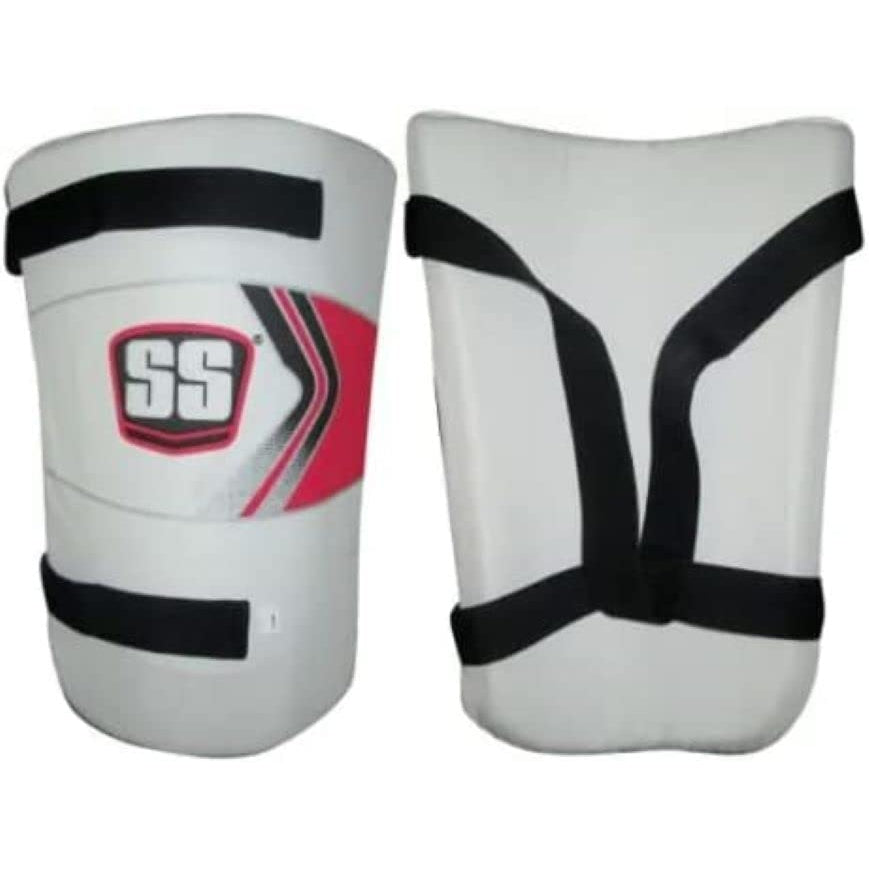 SS Junior Kashmir Willow Cricket Kit 7 pc Set with Accessories - Bag, Bat, Guards (Size 2)