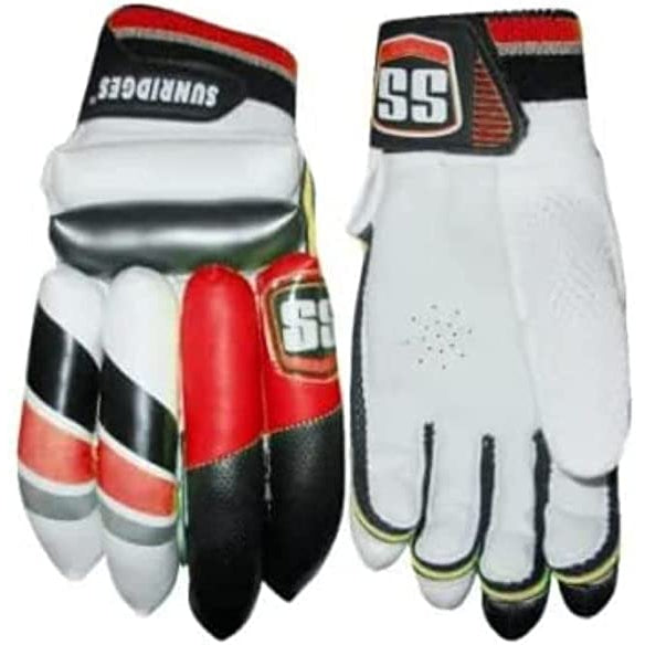 SS Junior Kashmir Willow Cricket Kit 7 pc Set with Accessories - Bag, Bat, Guards (Size 2)