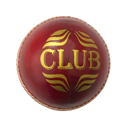 MRF Club Cricket Ball - Red (Pack of 3)
