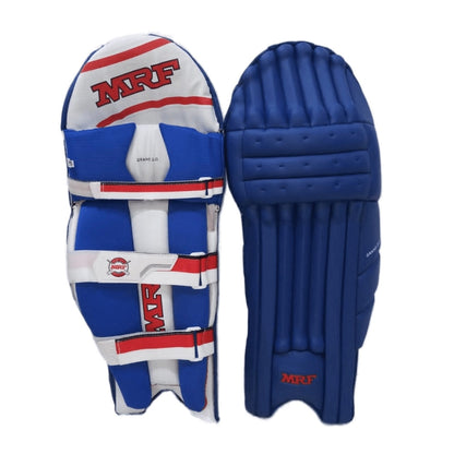 MRF Genius Grand Edition 3.0 Color Cricket Batting Leg Guard Maroon, Blue, Green, Black