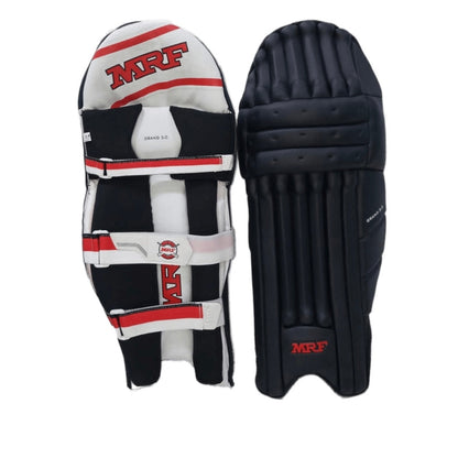 MRF Genius Grand Edition 3.0 Color Cricket Batting Leg Guard Maroon, Blue, Green, Black
