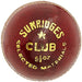 SS Club Leather Cricket Ball Red (Pack of 3)