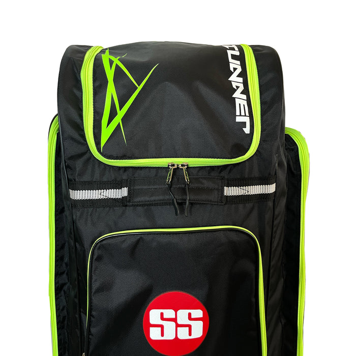 SS Ton English Willow Stunner Cricket Adult Kit, Complete Set with Accessories, Bat, Kit Bag, Gloves, Guards