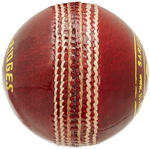 SS Club Leather Cricket Ball Red