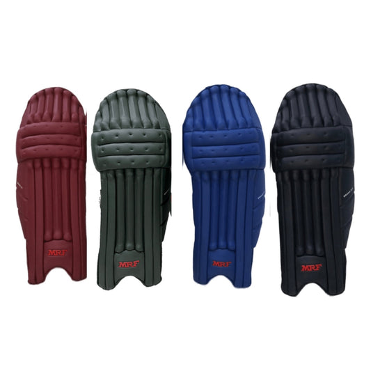 MRF Genius Grand Edition 3.0 Color Cricket Batting Leg Guard Maroon, Blue, Green, Black